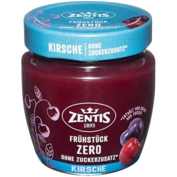 Zentis Breakfast Zero Cherry – 210 g augļu uzsmērē