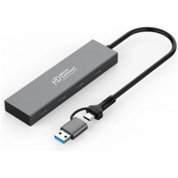 Premium USB-C hub 3.2 Gen 1 MicroConnect UC0070-5G