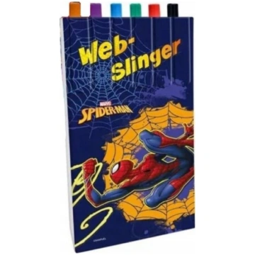 Kids Euroswan Zestaw 6 dlugopisow Spiderman SP5005