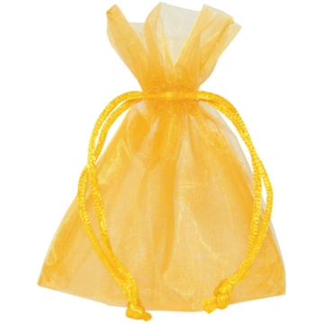 Yellow organdy bags Casolaro Hotellerie