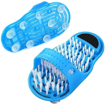 Kāju birste flip flop duša pumeks akmens papēžu bi