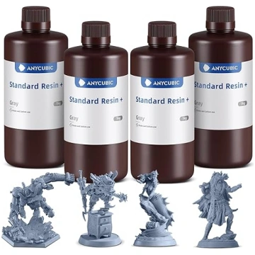 ANYCUBIC Standard Resin Plus 1000 g 4 gabali, 3D p