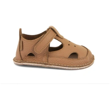 Ādas sandales Stap (cognac)
