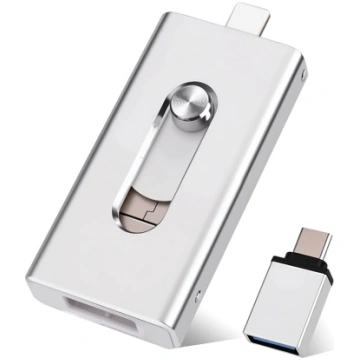 USB zibatmiņas karte 128 GB iPhone, MFi sertificēt