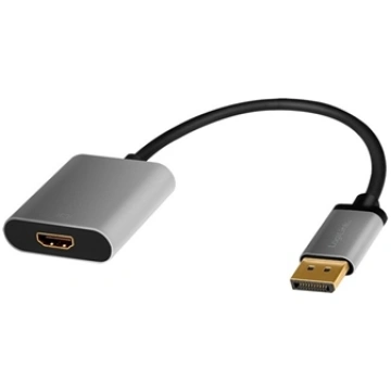 Adapter DP do HDMI 4K 60Hz aluminiowy 0.15m CDA010