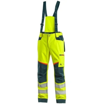 Softshell puskombinezons-bikses CXS BEDFORD HI-VIS