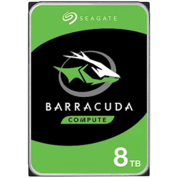 Seagate HDD BarraCuda - 8 TB - 3.5" - SATA 6 GB/s 