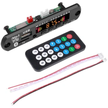 9V-12V MP3 WMA dekodera plate bezvadu Bluetooth 5.
