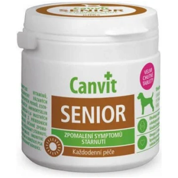 Canvit Senior tabletes novecojošiem suņiem, imunit