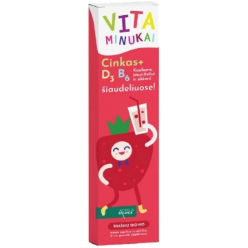 Vitaminizētie salmiņi ar cinku, garšu vitamīns D3 