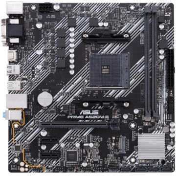 ASUS Prime A520M-E/CSM Mātesplate AMD Ryzen A520 A