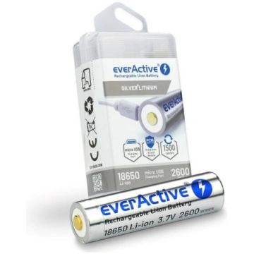 Akumulators EverActive 18650 3,7 V
