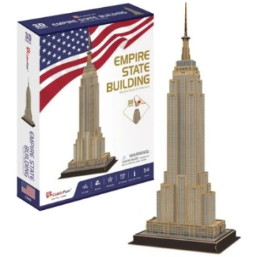 3D Puzzle Empire State Building 54 gabali Cubicfun
