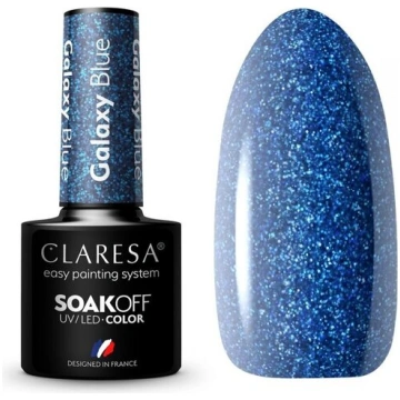 Hibrīda nagu laka Claresa, Galaxy Blue, 5 g