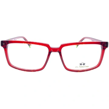 OCCHIALI DA VISTA UNISEX ACETATO ROSSO LA MARTINA
