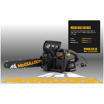 Elektriskais Motorzāģis McCULLOCH CSE 1835 Specifi