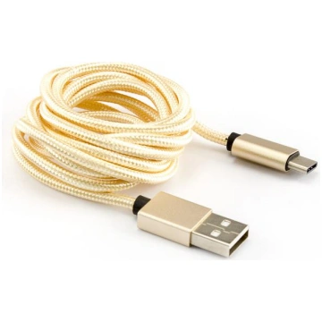 Sbox USB-Type C M/M 1.5m USB-TYPEC-15G fruity gold