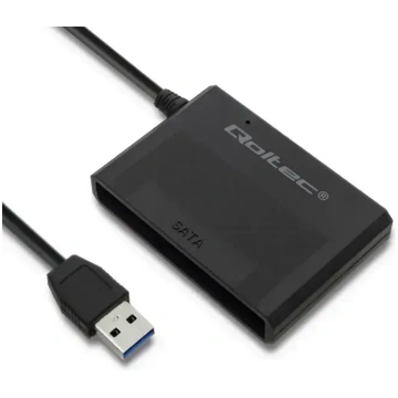 Qoltec 50644 cietā diska adapteris | USB 3.0 uz SA