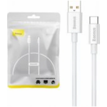 Baseus Cable USB do USB-C Superior 100W 0.25m whit