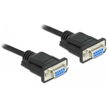 Delock RS-232 Cable Serial D-Sub 9 female to femal