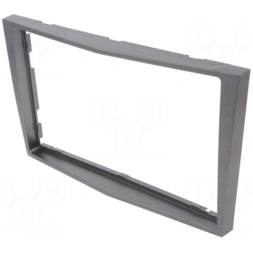 Radio frame | Opel | 2 DIN | grey (dark) COMPOTECH