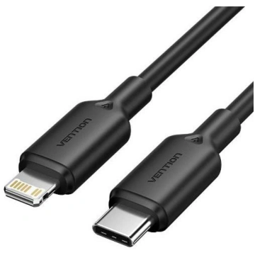 Vention kabelis USB-C uz Lightning 2m melns, 1 Typ