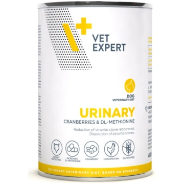 VetExpert VD Dog Urinary 400g konservi suņiem | 59