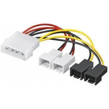 Goobay | Power cable/adapter for PC fans; 5.25 inc