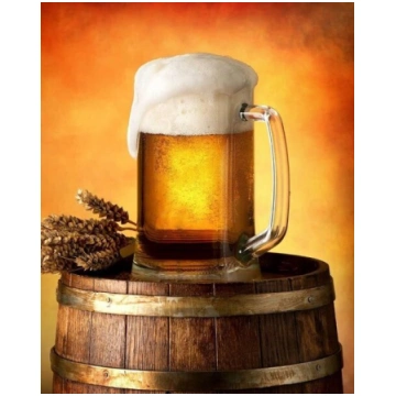 Pludmales dvielis Beer, 120x150 cm