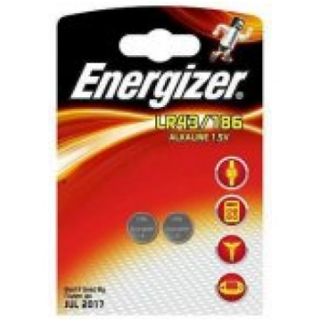 Energizer Battery LR43 / 186 2 pack Baterijas 7638