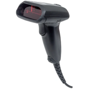 Manhattan Laser Handheld Barcode Scanner, USB, 300