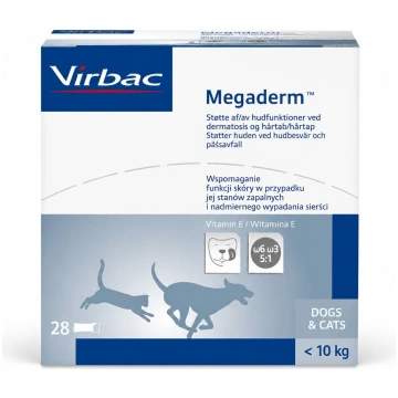 Virbac Megaderm Omega eļļa ādai un apmatojumam suņ