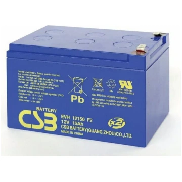 Slēgta svina-skābes akumulators csb battery CSB-EV