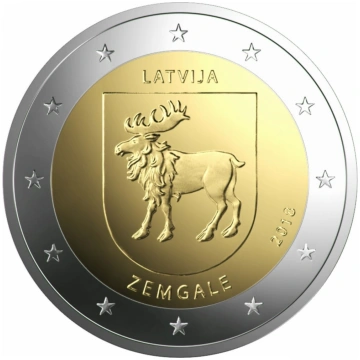 Latvija 2 Eiro 2018 - Zemgale