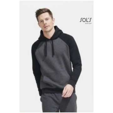 FELPA UNISEX BICOLORE SEATTLE 02998 Sol's