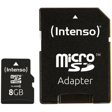 Intenso atmiņas karte micro SDHC 3413460 8 GB, las