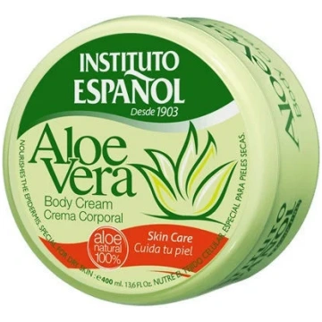 Ķermeņa krēms Instituto Español Aloe Vera, 400 ml