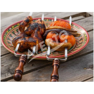 Double Skewer 45x1.0cm Averto