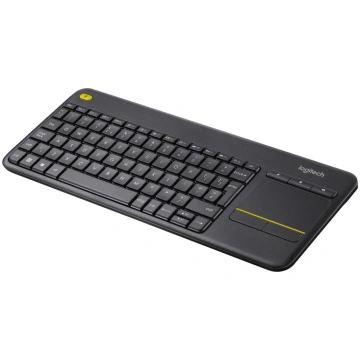 LOGITECH Wireless Touch Keyboard K400 Plus - Melns