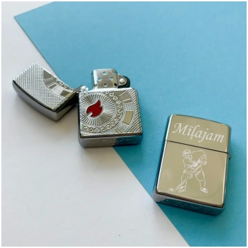 Šķiltava Zippo 49058 Armor™ Poker Chip Design