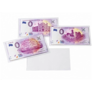 Iepakojums suvenīrbanknošu “0 eiro” glabāšanai TVX