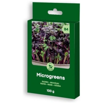 Mikrozaļumi redīsi 100 g Agronom