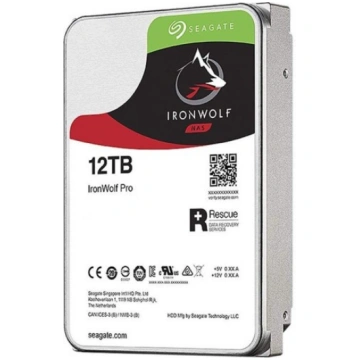 Lietots - HDD 12TB 7200 SATAIII 3.5" Seagate IronW