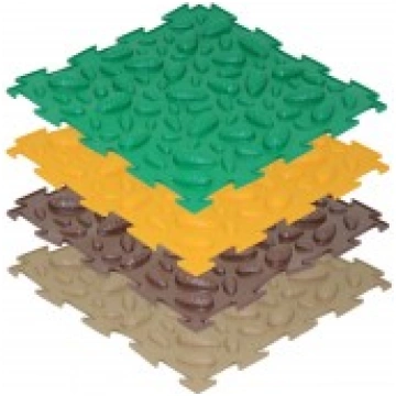 Čiekuri Mīkstie ORTODON paklājiņš-puzzle 1 gab