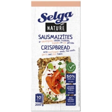 SAUSMAIZĪTES SELGA NATURE AR SĒKLĀM, ČILI, ĶIPLOKS