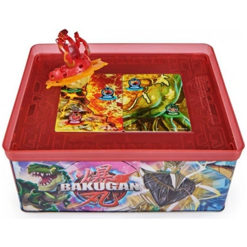 Bakugan kolekcionējama kārbiņa ar figūriņām un kar