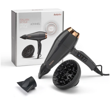 Fēns Babyliss Air Pro 2200 6719DE, 220 W, zelta kr