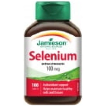 Jamieson Selenium 100mcg-selēns N100 tabletes