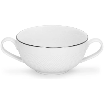 Zupas bļoda PLATINUM 300 ml (porcelāns) Fissman 14