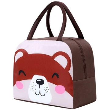 Termiskā pusdienu soma LUNCH BOX brūnais lācītis